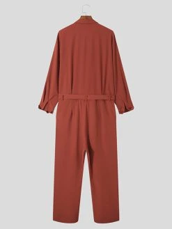Mens Belted Long Sleeve Casual Jumpsuit 16 Mens Belted Long Sleeve Casual Jumpsuit -Incerun Shop 8f336f9c 0925 44b1 bde3 ad9163277da1