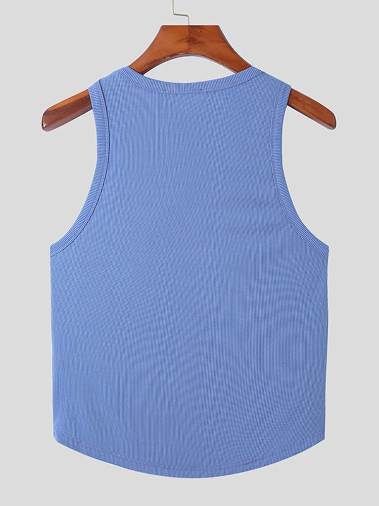 Men Pinstripe Slim Vest 8 Men Pinstripe Slim Vest - Image 6