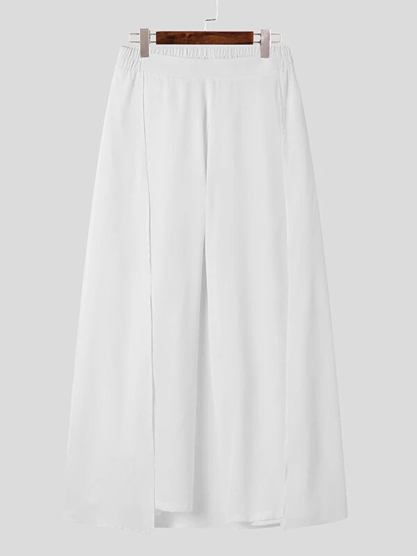 Men Patchwork Loose Casual Pants 6 Men Patchwork Loose Casual Pants - Image 4