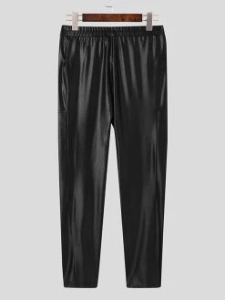 Mens Skinny Stretch Leather Pants -Incerun Shop 9124ceb5 31be 45ef 9419 af1ddee76ebc