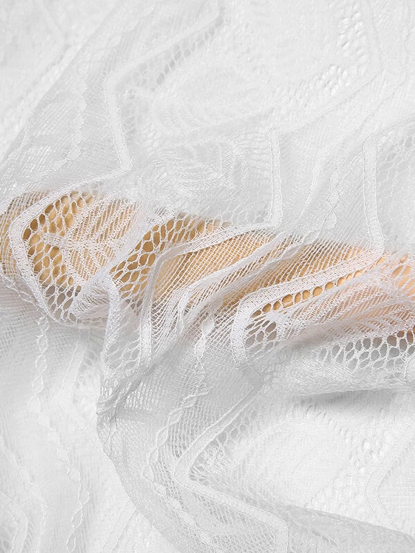 Men Lace Crew Neck Short Sleeve T-Shirt 12 Men Lace Crew Neck Short Sleeve T-Shirt - Image 10