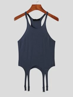 Mens Pinstripe Knit Cutout Vest 13 Mens Pinstripe Knit Cutout Vest -Incerun Shop 93765580 3d8c 430e 9eab 0afcd73a6f5e