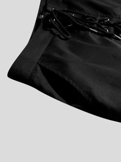 Mens Chain Hollow Cutout Lace Up Pants 22 Mens Chain Hollow Cutout Lace Up Pants -Incerun Shop 94a63f76 395b 4286 8b65 398eda151e04