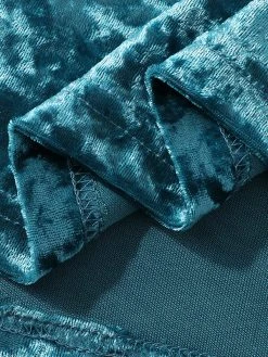 Men Velvet Pocket Jogger 2 Piece Set -Incerun Shop 956e942e e98b 4385 aa8c ea5df10ea66d