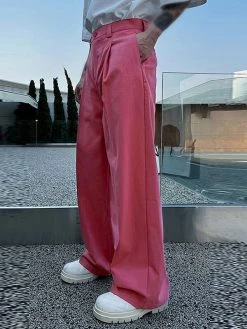 Mens Solid Casual Straight Pants With Pocket 17 Mens Solid Casual Straight Pants With Pocket -Incerun Shop 958b3429 9bd6 4039 9fbf ee497db97bdb