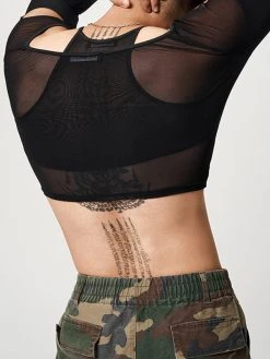 Mens Mesh Hollow Out T-Shirt Vest Set -Incerun Shop 9590281d 731e 41f9 9f1d 421e425d56a8