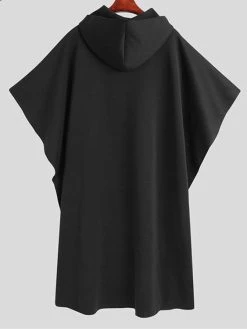 Mens Gothic Baggy Hooded Poncho Long Cloak Overcoat -Incerun Shop 995f1617 b8f4 4058 bc23 f46caaca6006