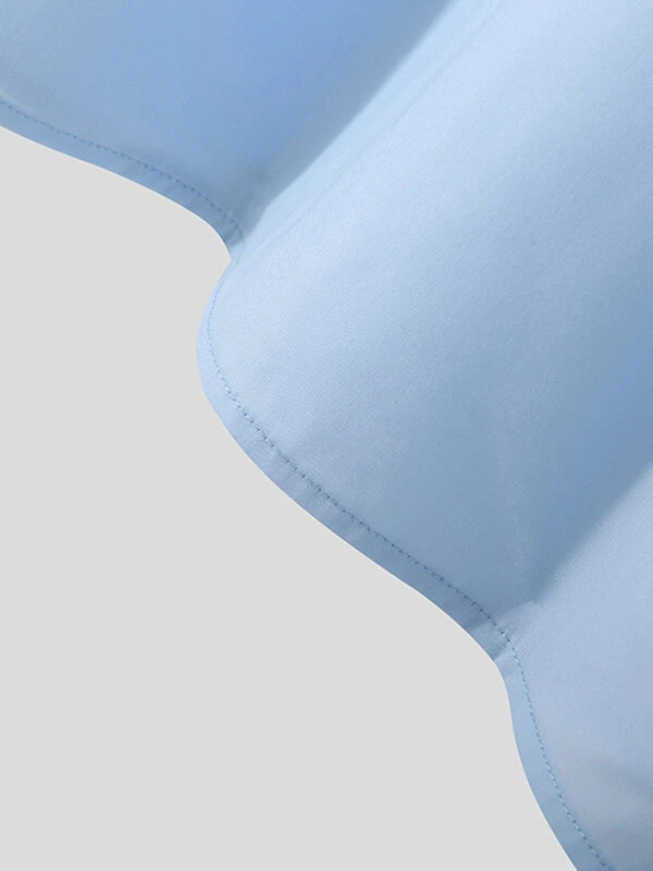 Mens Stand Collar Basic Designed Casual Shirt 11 Mens Stand Collar Basic Designed Casual Shirt - Image 9