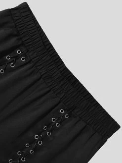 Men Front Drawstring Elastic Waist Shorts -Incerun Shop 9e22d320 7f51 4b25 ab82 c5897ce052d7