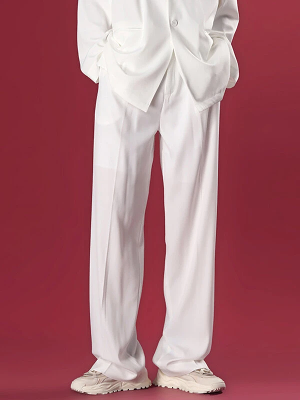 Mens Casual Retro Straight Loose Pants 6 Mens Casual Retro Straight Loose Pants - Image 4