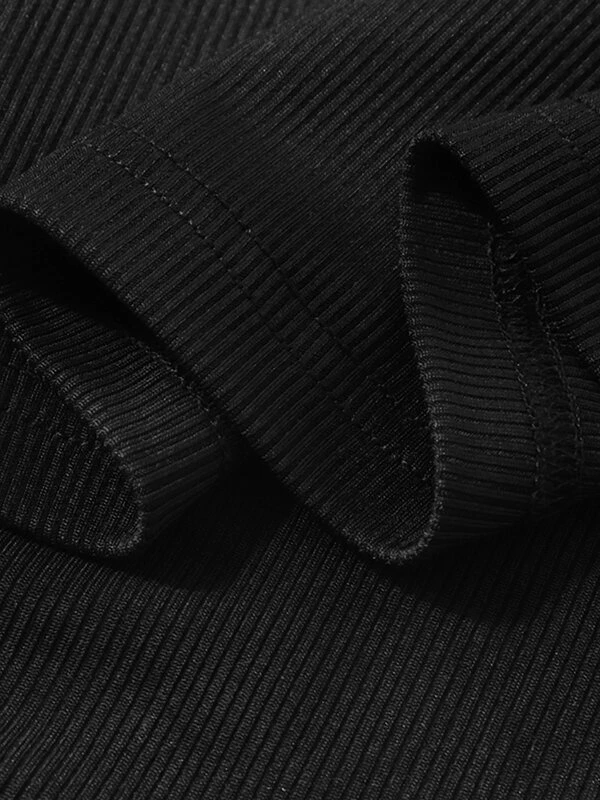 Mens Diagonal Strap Solid Color Casual Ribbed Tank 10 Mens Diagonal Strap Solid Color Casual Ribbed Tank - Image 8