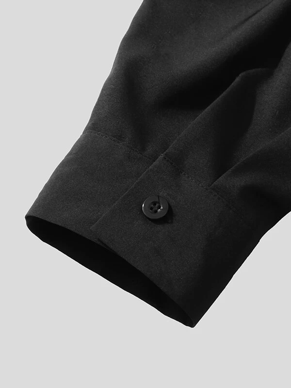 Mens Tassels Embroidered Fringe Long Sleeve Shirt 9 Mens Tassels Embroidered Fringe Long Sleeve Shirt - Image 7