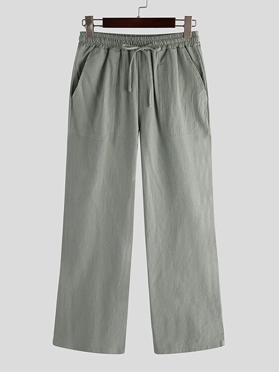 Men's Cotton Linen Casual Loose Pants 9 Men's Cotton Linen Casual Loose Pants - Image 7