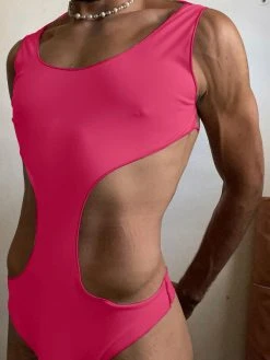 Mens Sexy Side Cutout Sleeveless Triangle Bodysuit -Incerun Shop a33e76d6 339b 46ff 840e 11aa1090ead7