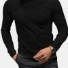 Mens High Neck Casual Long-sleeved Sweater -Incerun Shop a4f0c79e d812 463b 8753 a06de7702b7a