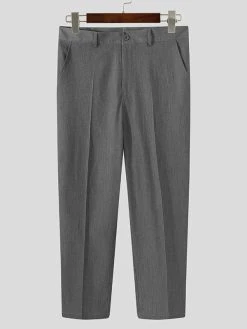 Men Slim Casual Small Feet Pants 20 Men Slim Casual Small Feet Pants -Incerun Shop a935957c e3eb 460e 94ce 0fcb016e410c