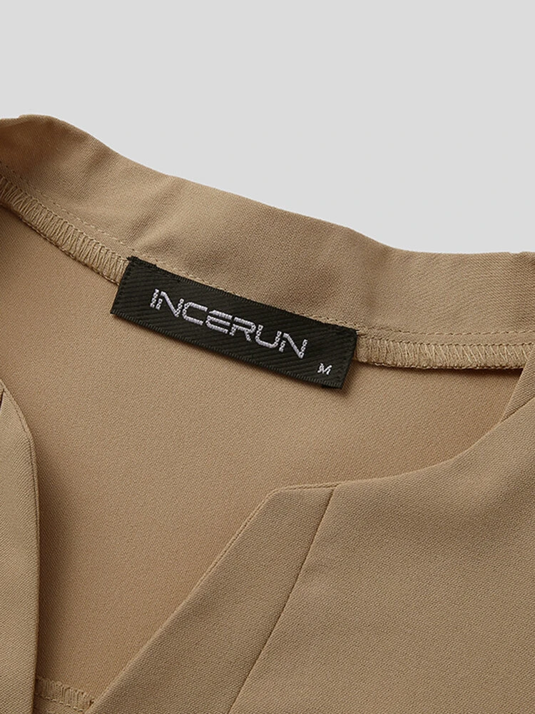 Men Casual Long Sleeve Button Up Workwear Top Shirt 10 Men Casual Long Sleeve Button Up Workwear Top Shirt - Image 8