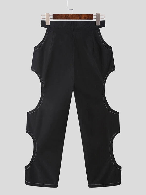 Mens Sexy Cutout Loose Pants 7 Mens Sexy Cutout Loose Pants - Image 5