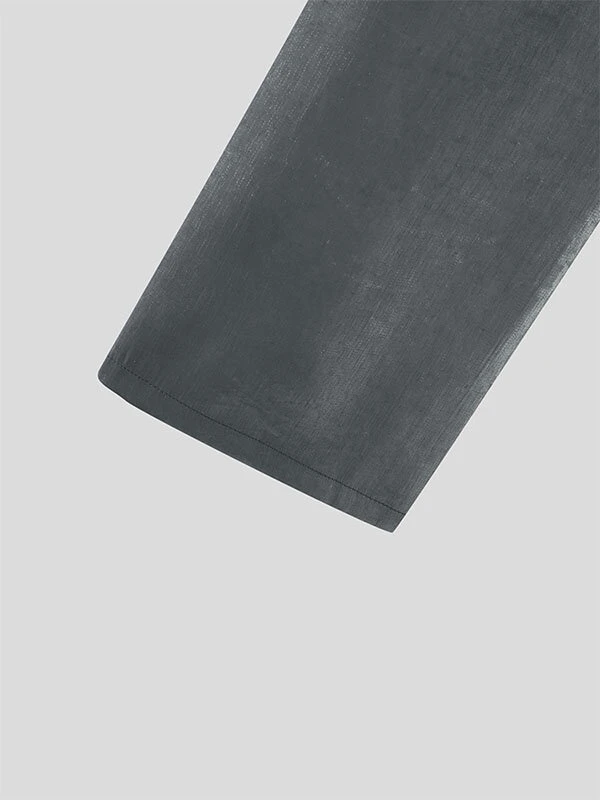 Mens High Shine Casual Straight Pants 10 Mens High Shine Casual Straight Pants - Image 8