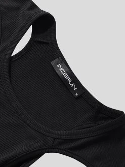 Men Sexy Shoulder Cutout Short Sleeve T-Shirt -Incerun Shop ada38e6c 5efc 4462 827f 47aee4d7b453