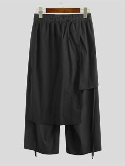 Men Gothic Punk Hippie Asymmetric Harem Pants -Incerun Shop adc4a595 90a9 4dbb 8b6c 76482588777d