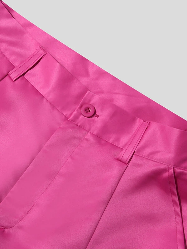 Men Satin Sexy Split Cutout Leg Pants 12 Men Satin Sexy Split Cutout Leg Pants - Image 10