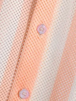 Mens Striped Mesh See Through Short Sleeve Shirt -Incerun Shop b072718a 46fc 4db9 b430 a9556a50eb87