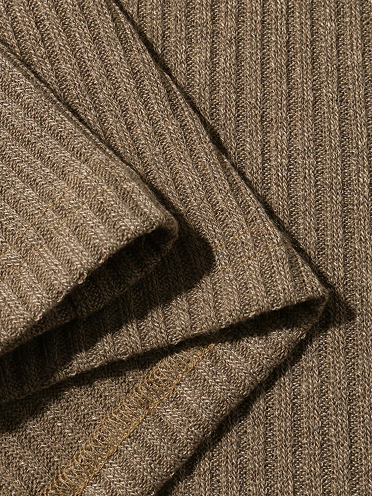 Mens Loose Round Neck Sleeveless Sweater Vest 13 Mens Loose Round Neck Sleeveless Sweater Vest - Image 11