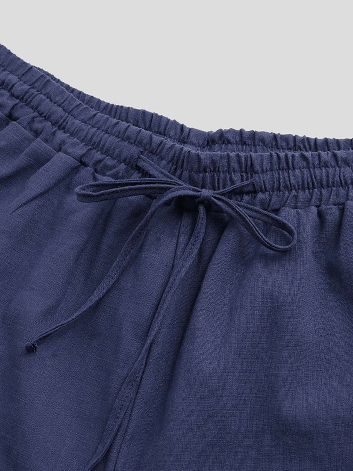 Mens Linen Straight Loose Wide-leg Pants 8 Mens Linen Straight Loose Wide-leg Pants - Image 6