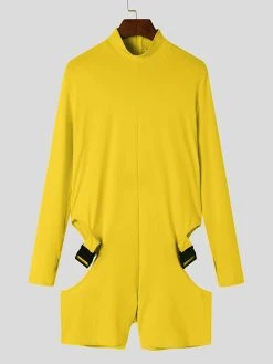 Mens Cutout High Neck Long Sleeve Boxer Jumpsuit 20 Mens Cutout High Neck Long Sleeve Boxer Jumpsuit -Incerun Shop b42db1f9 7752 4c34 a912 52424f64ab76