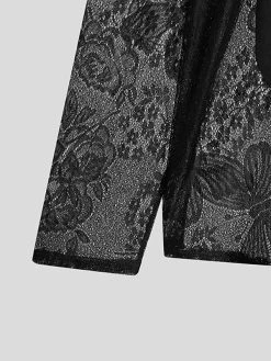 Mens Lace See Through Bowknot Long Sleeve Shirt 23 Mens Lace See Through Bowknot Long Sleeve Shirt -Incerun Shop b9e78381 3fda 4fc1 a603 d622fd6da3ff