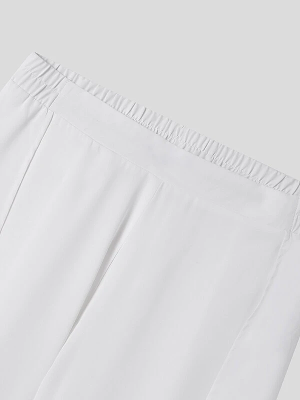 Men Patchwork Loose Casual Pants 8 Men Patchwork Loose Casual Pants - Image 6