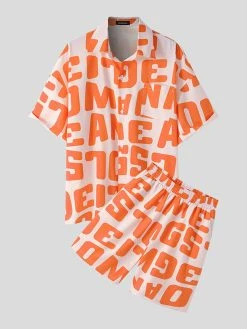 Mens Allover Letter Print 2 Pieces Outfits 18 Mens Allover Letter Print 2 Pieces Outfits -Incerun Shop be13344b 5338 4a6d 865c bc29c9a15b17