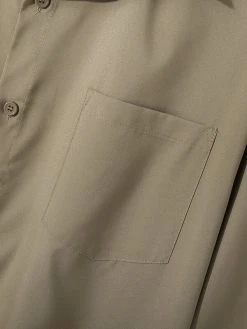 Mens Solid Roll-Up Lapel Collar Shirt -Incerun Shop bf6525c4 b809 4d2d 9af7 d99831a61e0e