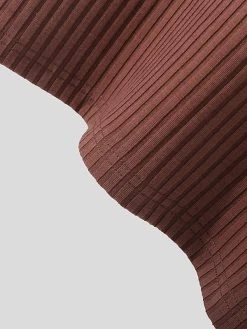 Mens Knitted Rib Pullover Golf Shirt -Incerun Shop c00407f0 6f81 4583 b292 d0566b565297