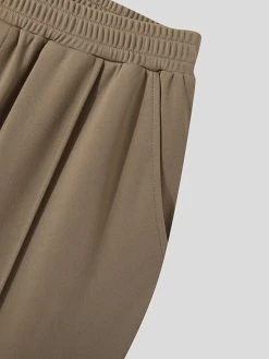 Mens Pleated Solid Casual Straight Pants 16 Mens Pleated Solid Casual Straight Pants -Incerun Shop c0cb2950 3dc1 4f15 b731 bb04584bbe66