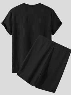 Men's Casual Soft Solid Color T-Shirts Set -Incerun Shop c258a677 0594 434c b869 d3e0d678f8ca