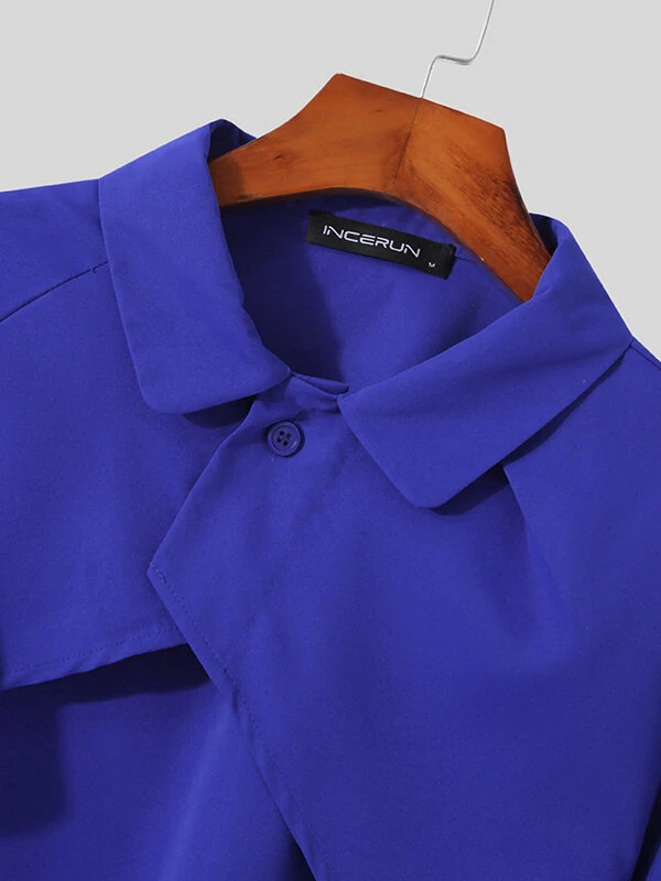 Men Sexy Cutout Long Sleeve Crop Top Shirt 8 Men Sexy Cutout Long Sleeve Crop Top Shirt - Image 6