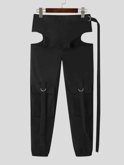 Mens Cutout Design Flap Pocket Cargo Pants 20 Mens Cutout Design Flap Pocket Cargo Pants -Incerun Shop c77cfc8c 6df3 4c75 8c31 5f2d5021efea