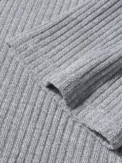 Mens Lapel Solid Color Pullover Knitting Sweater -Incerun Shop c7d30cf1 7995 419d 94bb 42c9b871ac56