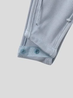 Mens Solid Lace-Up Long Sleeve Bodysuit -Incerun Shop c91de299 1747 4af9 9912 5c06b13f0def