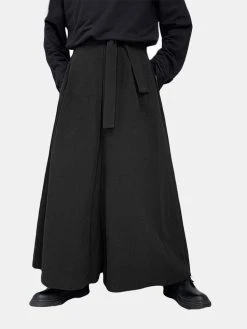 Mens Plain Solid Color Loose Baggy Wide Leg Pants -Incerun Shop cc8cedeb 1153 4122 9bb3 e650fc62e47c