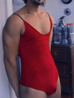 Mens Sexy Sleeveless Sling Triangle Bodysuit -Incerun Shop ccda31da 0934 4c62 aaee b5efe7a271e9