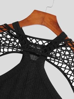 Men Mesh See Through Vest T-Shirt Set 21 Men Mesh See Through Vest T-Shirt Set -Incerun Shop cd39e0c4 3d21 4a8e 9352 9e359277f46a