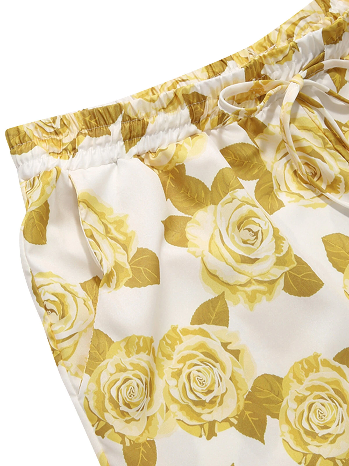 Mens Hawaii Floral Short Sleeve Two Pieces Suit 11 Mens Hawaii Floral Short Sleeve Two Pieces Suit - Image 9