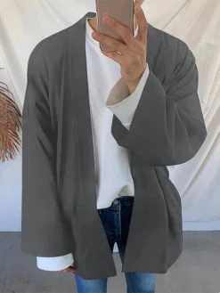 Mens Plain Long Sleeve Kimono Cardigan 16 Mens Plain Long Sleeve Kimono Cardigan -Incerun Shop d0e44686 3a5f 4d1e b861 b19e29a62322