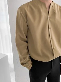 Men Casual Long Sleeve Button Up Workwear Top Shirt 16 Men Casual Long Sleeve Button Up Workwear Top Shirt -Incerun Shop d18983bf c1d5 438a af10 a723717e1400