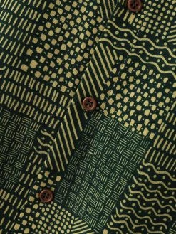 Mens Ethnic Print Patchwork Lapel Short Sleeve Shirt -Incerun Shop d655bac1 d46c 4ef1 a1fc 3fdcb4270716