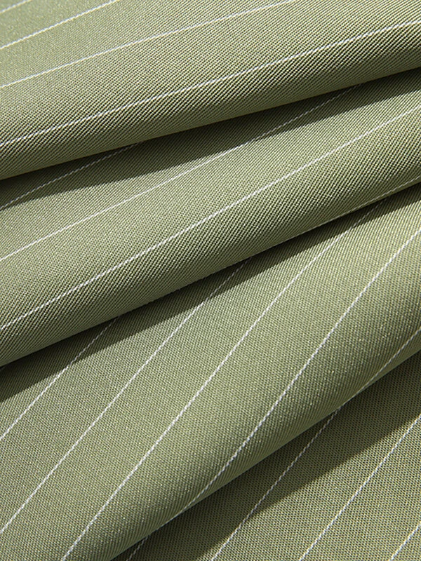 Mens Striped Curve Hem Long Sleeve Cropped Blazer 12 Mens Striped Curve Hem Long Sleeve Cropped Blazer - Image 10