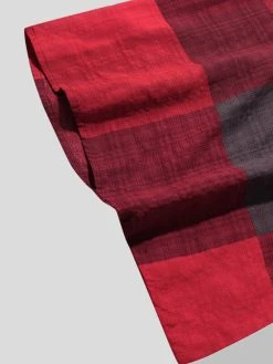 Mens Vintage Obscure Check Loose Cardigan -Incerun Shop d8e40f97 784a 41d5 a046 928c91f9f6a3